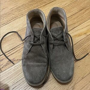 Women Brown Suede Desert Boots
